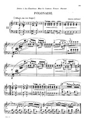 Polonaise (Oeuvre posthume)